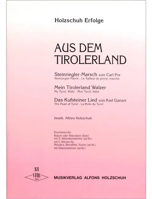 Holzschuh Erfolge, Band 18